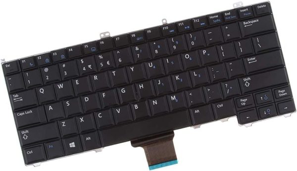 Keyboard for Latitude 12 7000 E7240 E7440 E7420 - US/Mini Enter Key