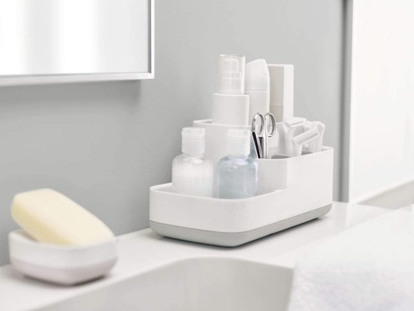 Joseph Joseph EasyStore Bathroom Caddy - Grey/White - Image 3