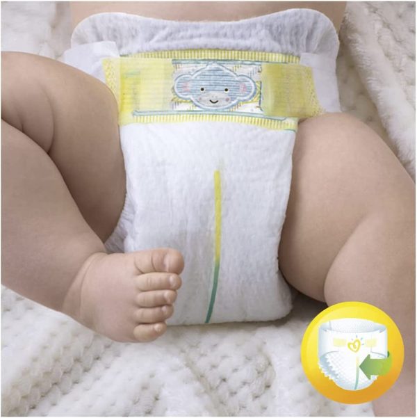 Pampers Premium Protection, Size 1 Newborn (2kg to 5kg), 22 Nappies, For Unbeatable Skin Protection - Image 7