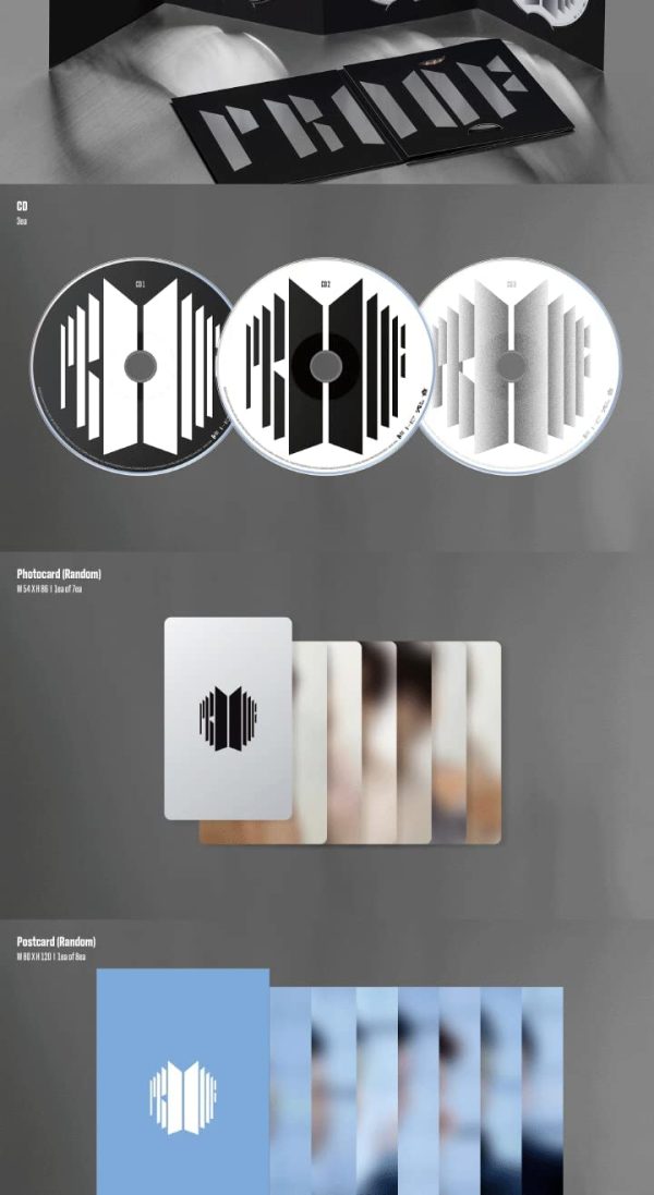 BTS Proof Anthology Album SET(Standard+Compact) Edition Contents+Poster+1p Folding Poster On Pack+Tracking Sealed - Image 4