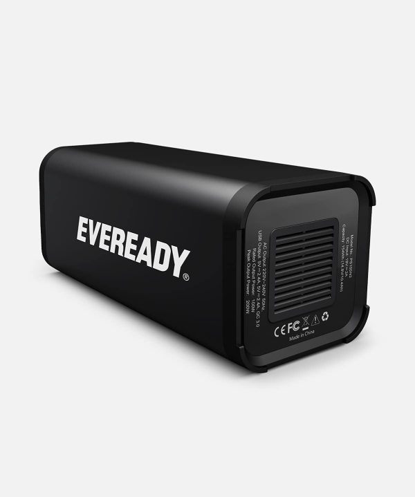 EVEREADY Lifestyle 150 Portable Power Station - 3x USB ports, AC outlet & LED Flashlight - Image 7