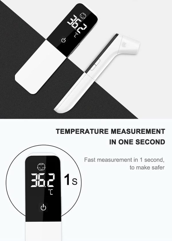 Nouvique Australia - Infrared Forehead Thermometer, Digital Baby Thermometer, Contactless Ear Thermometer, Temperature Gun - For Adults Children & Baby - Image 8