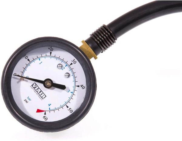 Bushranger 73X31 Tyre Deflator Gauge, Black