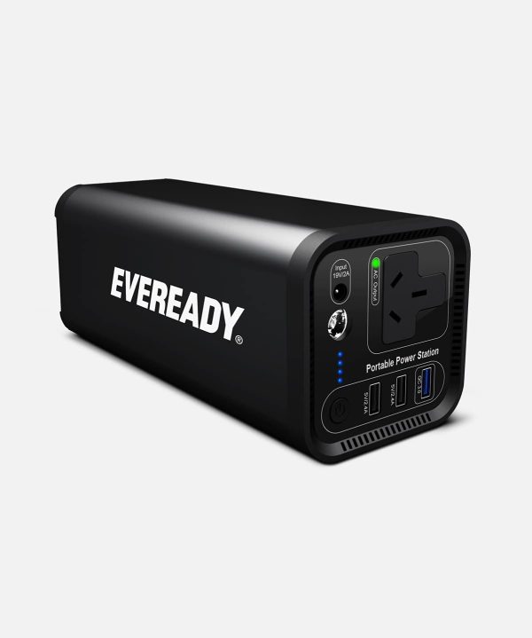 EVEREADY Lifestyle 150 Portable Power Station - 3x USB ports, AC outlet & LED Flashlight - Image 5