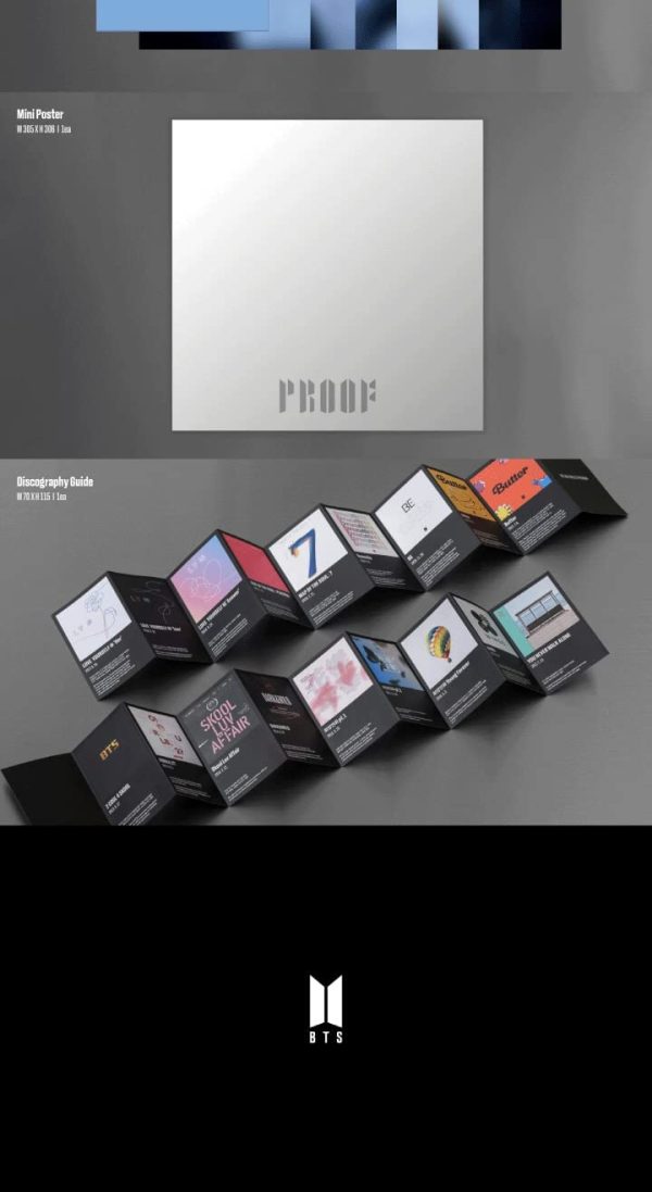 BTS Proof Anthology Album SET(Standard+Compact) Edition Contents+Poster+1p Folding Poster On Pack+Tracking Sealed - Image 6