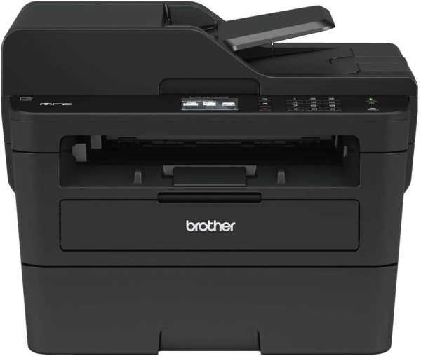 Brother MFC-L2730DW Mono Laser Printer - All-in-One, Wireless/USB 2.0, Printer/Scanner/Copier/Fax Machine, 2 Sided Printing, 34PPM, A4 Printer, Small Office/Home Office Printer