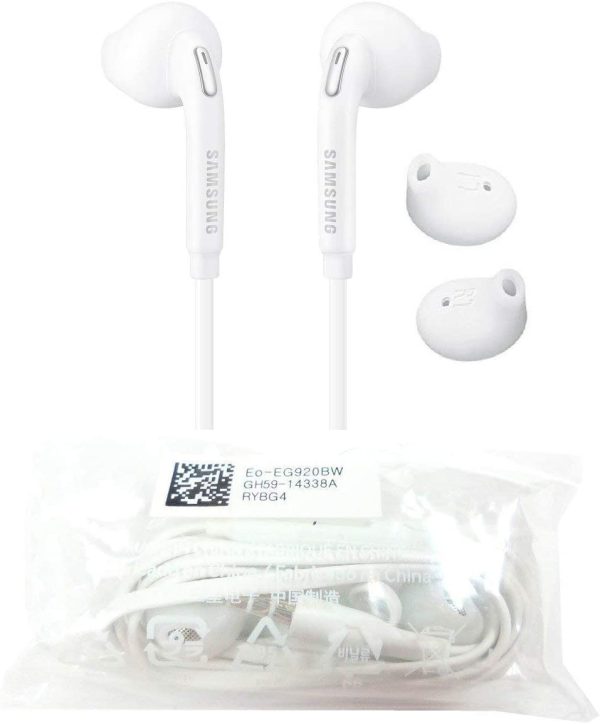 EO-EG920BW White Genuine Samsung Headset/Handsfree/Headphone/Earphone with Volume Control for Samsung Galaxy Phones (Non Retail Packaging - Bulk Packaging) - Image 4