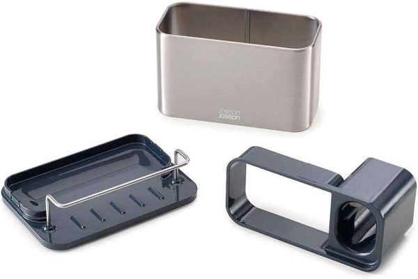 Surface Stainless-steel Sink Area Organiser - Grey - Image 5