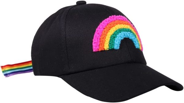 Girls Rainbow Hat - Baseball Cap for Girls - Kids Hat - Image 5