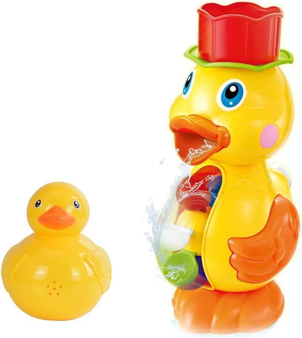 Konig Kids Water Spray Duck Bath Toy Set Bathtub Toy for Toddlers - Image 4