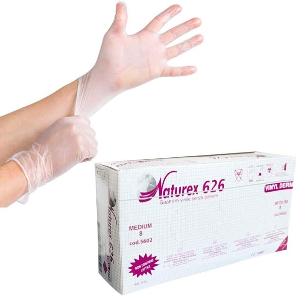 JEBBLAS Disposable Nitrile Latex Gloves Powder Free Excellent Tensile Tear Resistance Toughness Multi-Purpose Size Medium 100 Gloves Per Box (Medium) - Image 2