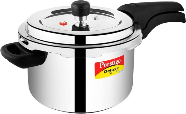 Prestige PRASV4 Pressure Cooker, 4 Liter, SILVER