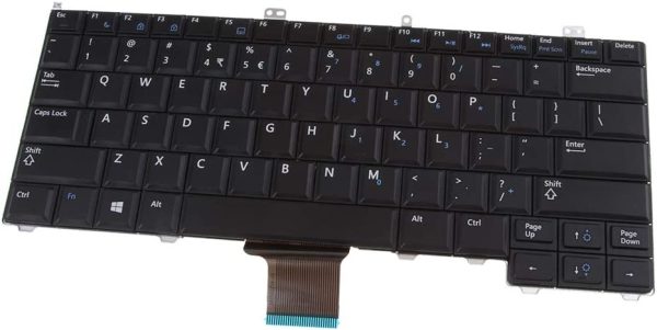 Keyboard for Latitude 12 7000 E7240 E7440 E7420 - US/Mini Enter Key - Image 3