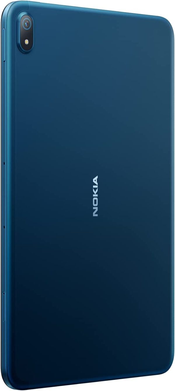 Nokia T20 (Official Australian Version) 3 Year Warranty |  11 WiFi Tablet with 10.36" Screen, 4GB RAM/64GB ROM, 8200mAh Battery, 8MP + 5MP Camera, OZO Playback, Dual Microphones | Ocean Blue - Image 4