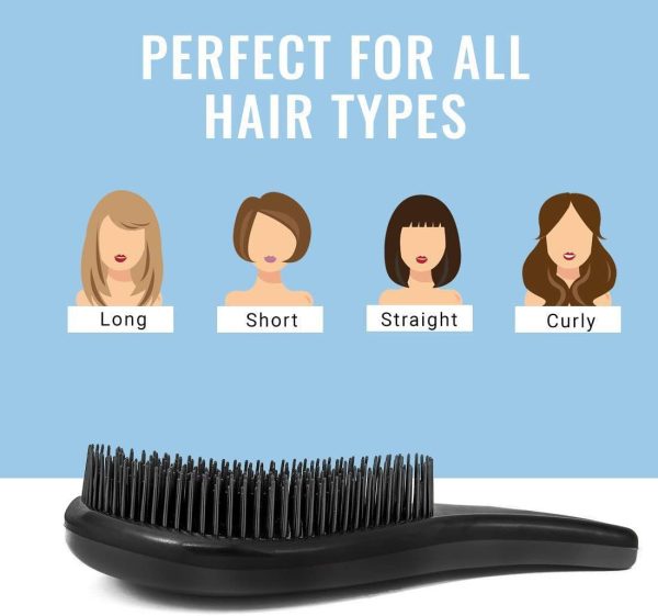 SightNow Detangling Brush - Glide Through Detangler Hairbrush for All Hair Types - Styling Hair Brush For Women, Men and Kids - Wet or Dry Hair - Image 2