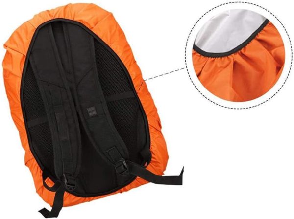 Backpack Cover Anti Slip Shoulder Bag Rain Cover,Waterproof Backpack Cover Anti Slip Shoulders Bag Rain Cover for Outdoor Sports Dustproof Bag Cover - Image 5