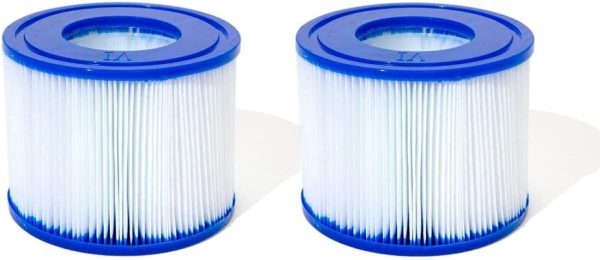 Lay-Z-Spa Hot Tub Filter Cartridge VI for All Lay-Z-Spa Models - 1 x Twin Pack (2 Filters)