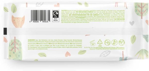 Mama Bear Fresh Lightly Fragranced Baby Wipes ?C Pack of 18 (Total 1008 wipes) - Image 3