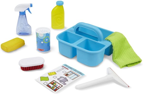 Melissa & Doug Spray, Squirt & Squeegee Play Set - Pretend Play Cleaning Set - Image 4