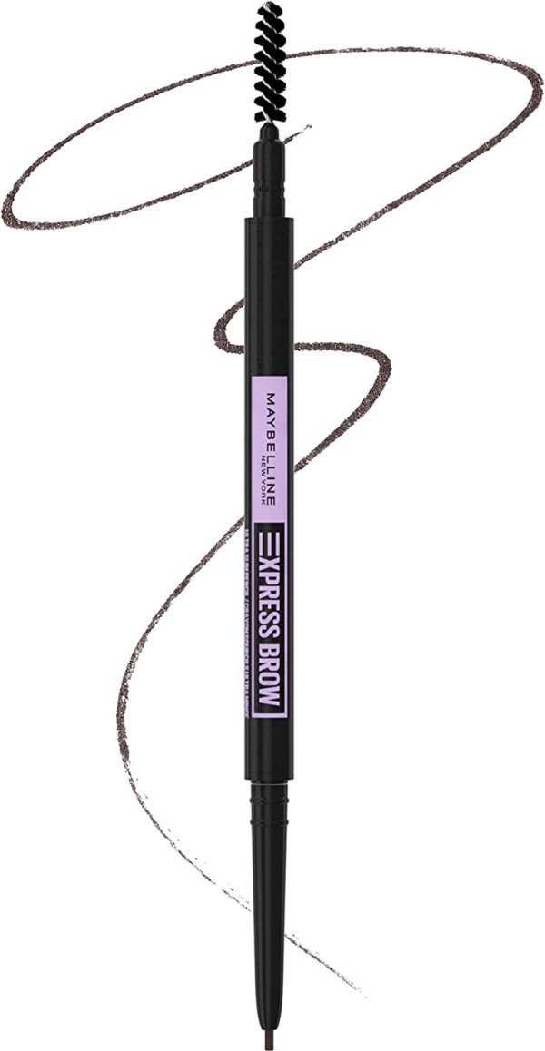 Maybelline Brow Ultra Slim Eyebrow Pencil, Black Brown - Image 5