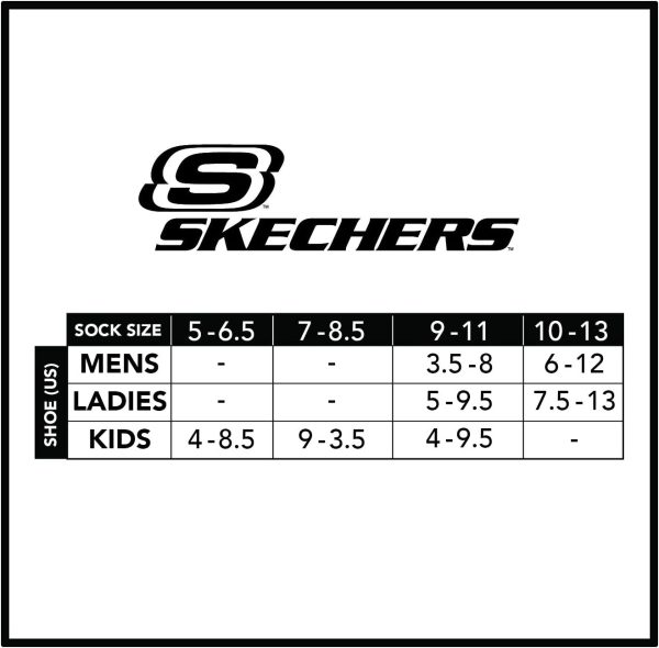 Skechers girls 10 Pack No Show - Image 5