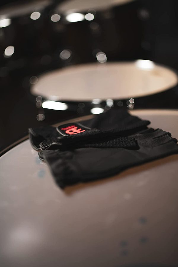 Meinl MDGFL-L Large Drummer Gloves - Black - Image 3