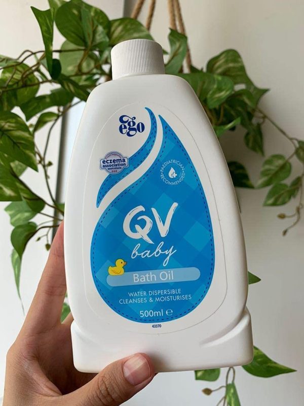 QV Baby Bath Oil Shower & Bath Oil 500ml, 500 ml - Image 4