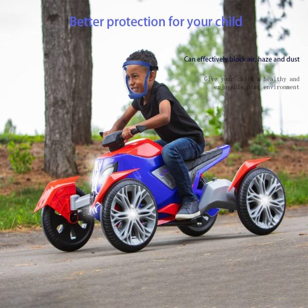 Full Face Super Protective Shields Hd Transparent Full Face Mask Anti-Fog Protective Full Face Shield With Filter Reusable Filter Face Shield Unisex Face Shield - Image 7