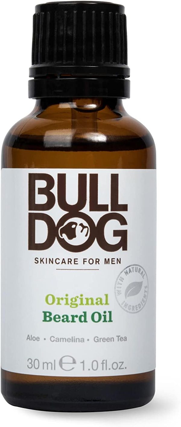 Bulldog Beardcare Original Beard Oil, Fast-Absorbing, non-greasy and softening, contains aloe vera, camelina oil and green tea, 30mL - Image 10