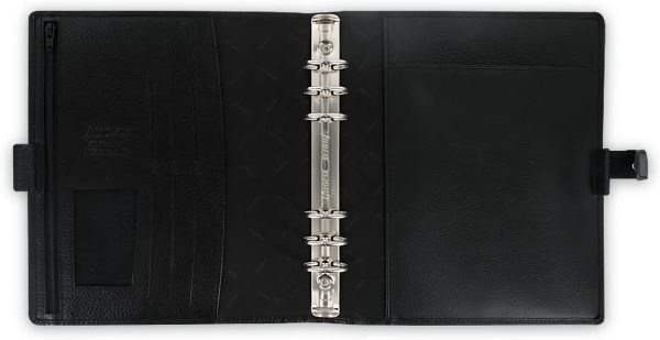 Filofax 18-025368 A5 Finsbury Organiser - Black - Image 3