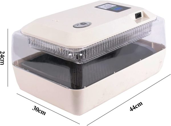 DULONG Egg Incubator Automatic 24 Eggs Incubator Auto Turner Intelligent with Temperature Control and Digital Display for Chickens Ducks Goose Birds - Image 5