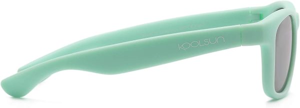 Koolsun Wave Sunglasses for 1-5 Years Kids, Bleached Aqua (WABA001) - Image 3