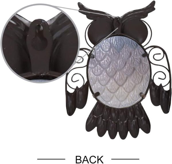 Liffy Wall Hanging, Metal Owl Home Decor ,Garden Decoration ,Outdoor Statues Accessories Sculptures and Miniatures Animales Jardin - Image 3