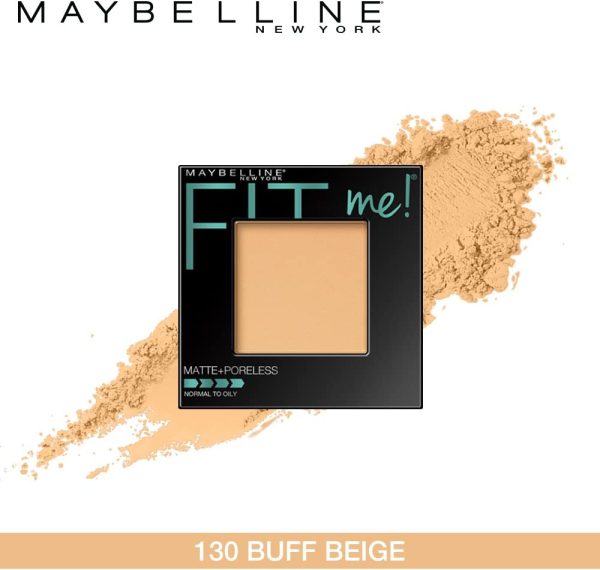 Maybelline Fit Me Matte & Poreless Pressed Powder - Buff Beige 130