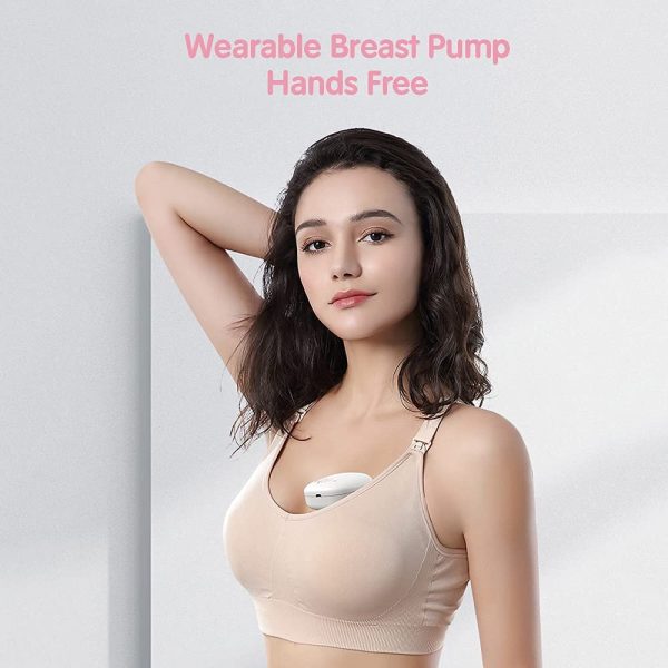 Breast Pump Wearable,Hands Free, Electric Single Portable Wearable Breast Cup, 8oz/240ml BPA-Free, 3 Modes 9 Suction Levels,Rechargeable, Comfort Breastfeeding Milk Collector - Image 7