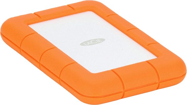 LaCie Rugged Mini USB 3.0 / USB 2.0 2TB Portable Hard Drive LAC9000298 - Image 6