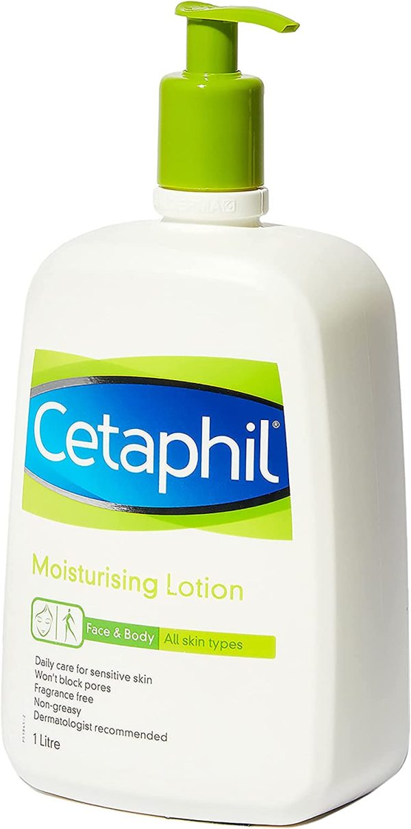 Cetaphil Moisturising Lotion for All Skin Types, 1L - Image 6