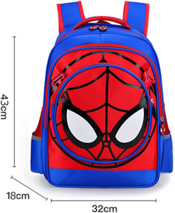 GLOOMALL Spiderman School Bags Boy Oxford cloth Vacation Travel backpack Spiderman Backpack - Image 3