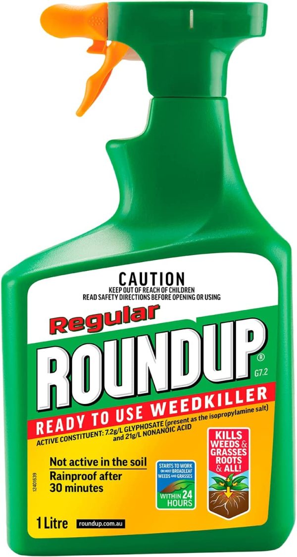 Roundup Regular 24H Weed Killer Spray 1 Litre