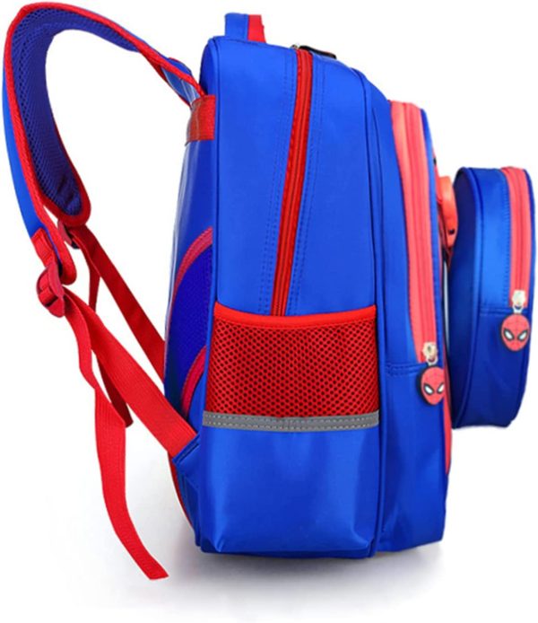 GLOOMALL Spiderman School Bags Boy Oxford cloth Vacation Travel backpack Spiderman Backpack - Image 2