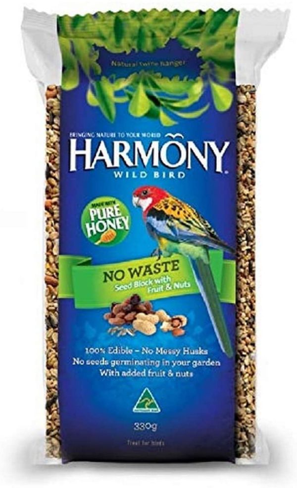 Harmony No Waste Seed Block Wild Bird Food Treats , 330 gms - Image 5