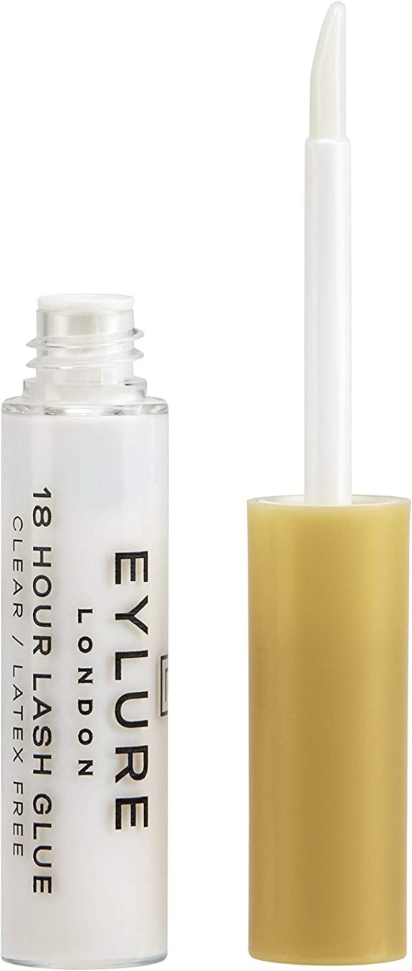 Eylure lash adhesive glue, latex-free, 18 hour, clear, 4.5ml - Image 2