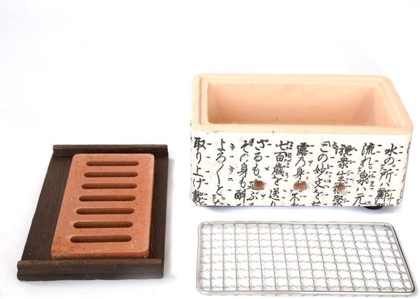 Japanese Korean Ceramic Hibachi BBQ Table Grill Mini