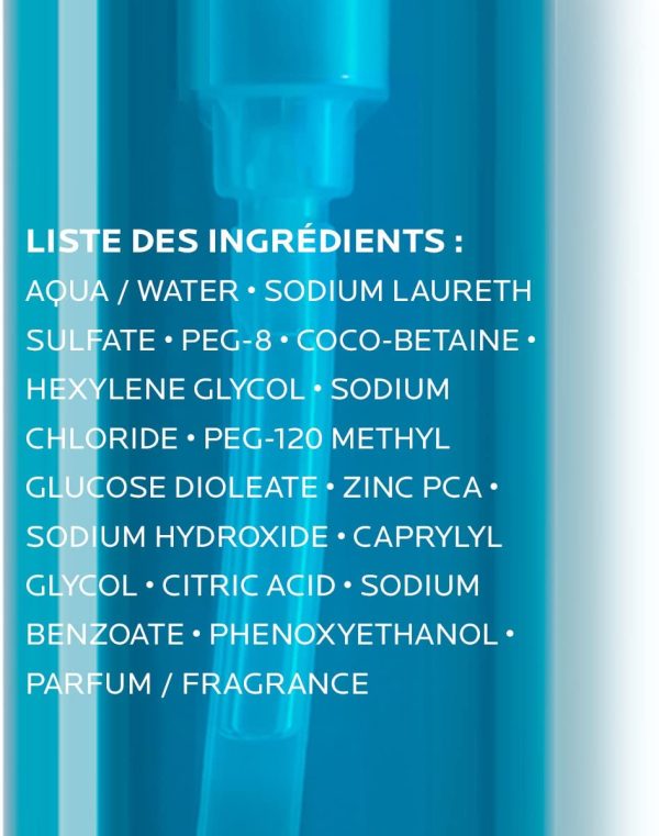 La Roche Posay Effaclar Purifying Foaming Gel Anti-Acne Cleanser 200ml - Image 4