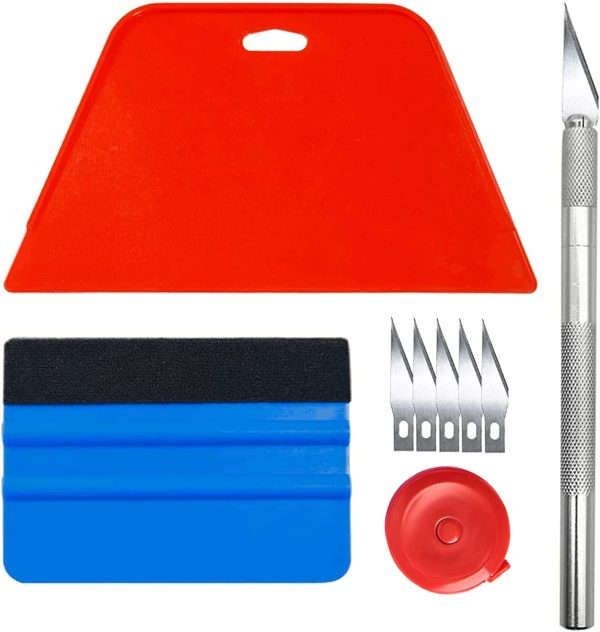 Smoothing Tool Kit for Applying Peel and Stick Wallpaper, Vinyl Backsplash Tile - Image 3