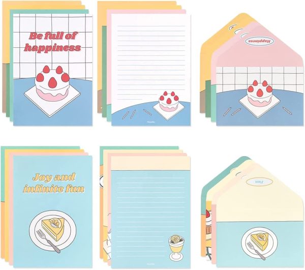 Fall In Newtro ver.1 Letter Paper and Envelopes Set - 8Type, 32 Letter Paper + 16 Envelopes - Image 5