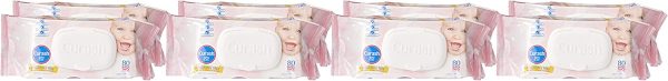 Curash Fragrance Free Baby Wipes 8X80PK - Image 2