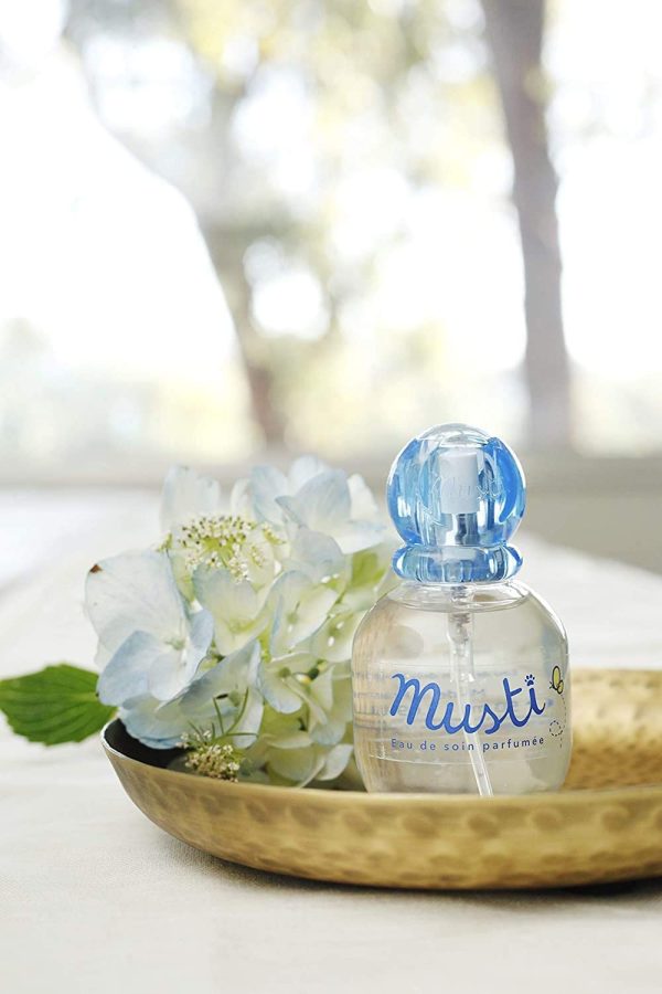 Mustela Musti - Baby Plant-Based Perfume & Cologne Spray - Delicate Fragrance for Boys & Girls - with Chamomile & Honey Extracts - Alcohol Free - 1.69 fl. oz. - Image 5