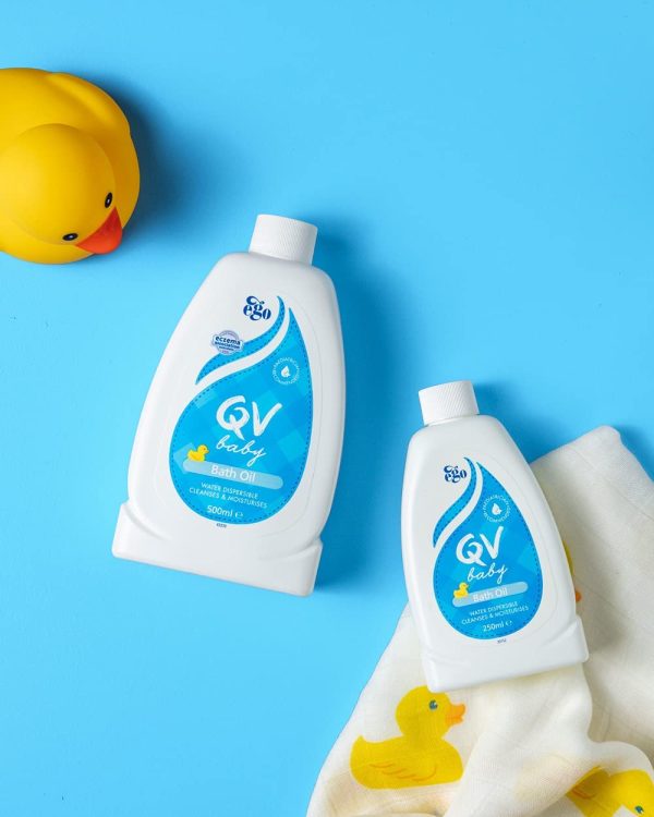 QV Baby Bath Oil Shower & Bath Oil 500ml, 500 ml - Image 3