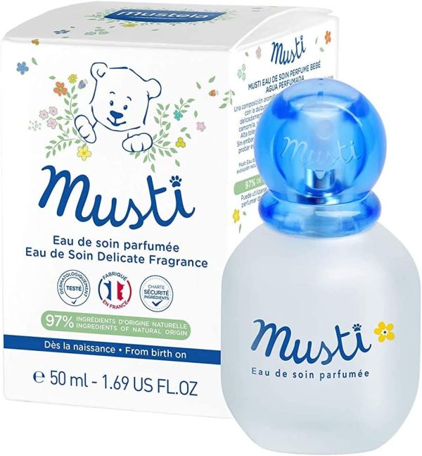 Mustela Musti - Baby Plant-Based Perfume & Cologne Spray - Delicate Fragrance for Boys & Girls - with Chamomile & Honey Extracts - Alcohol Free - 1.69 fl. oz. - Image 6